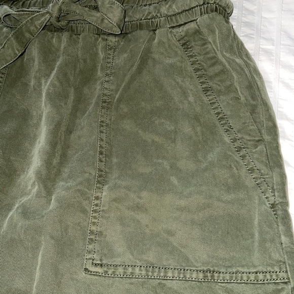 VINCE CAMUTO tencel skirt paper bag waist skirt - Picture 4 of 7